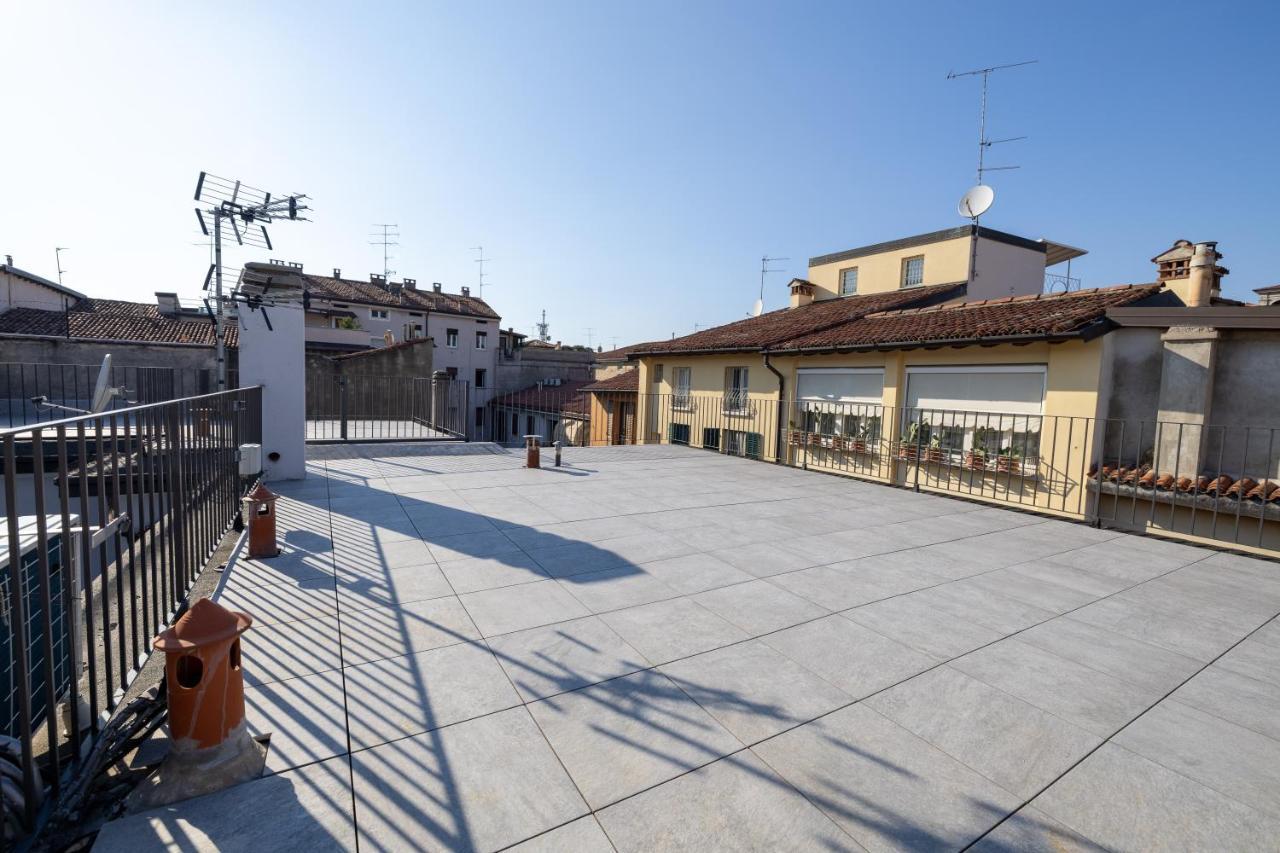 Appartamento Terrazza Cavour Brescia Esterno foto