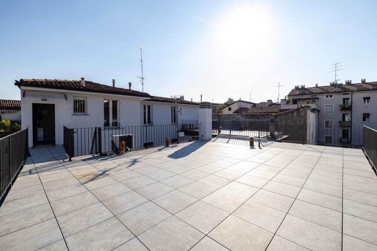 Appartamento Terrazza Cavour Brescia Esterno foto